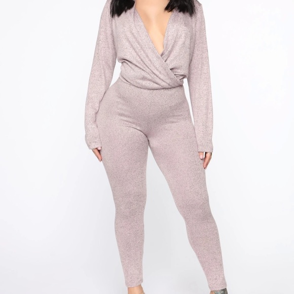 Casual Pant Set - Mauve - Picture 1 of 1